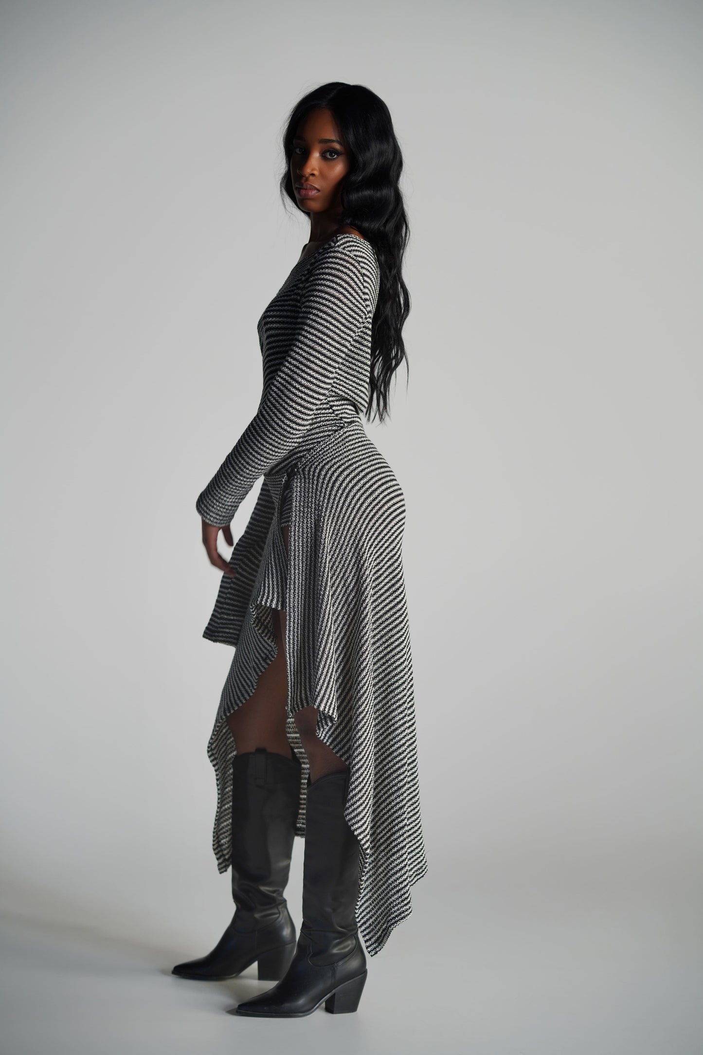 Selena asymmetrical dress