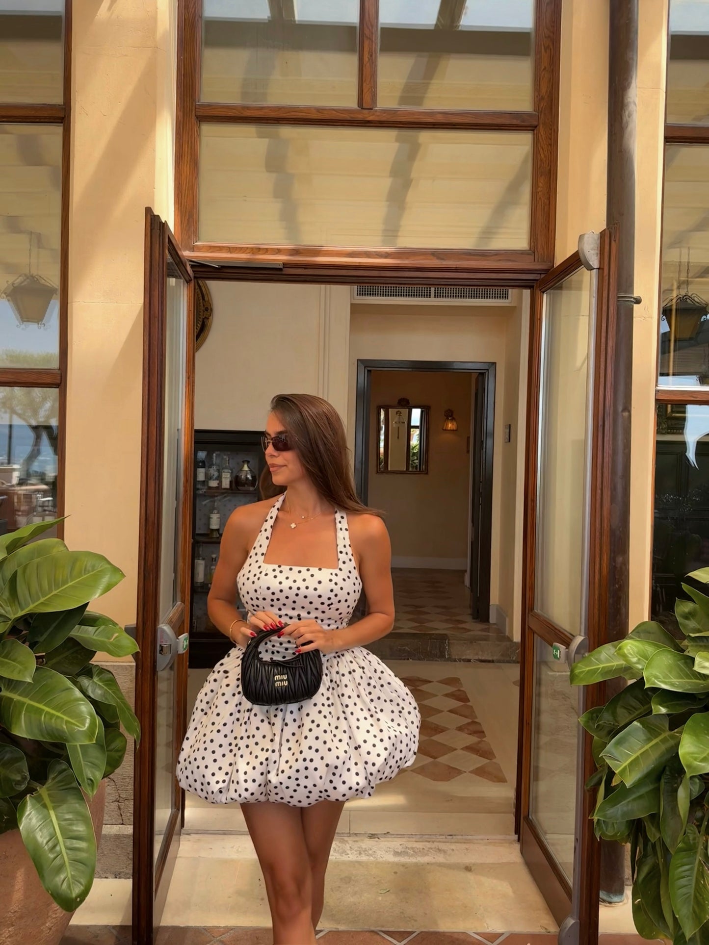 Dot Puff Dress