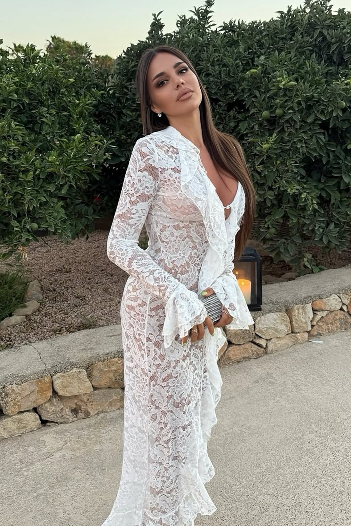 Lace summer dress