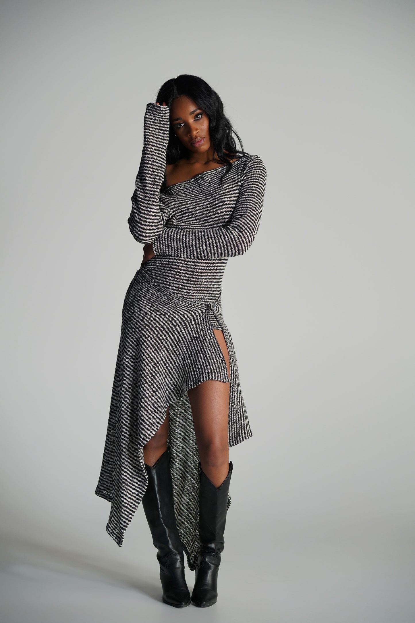 Selena asymmetrical dress