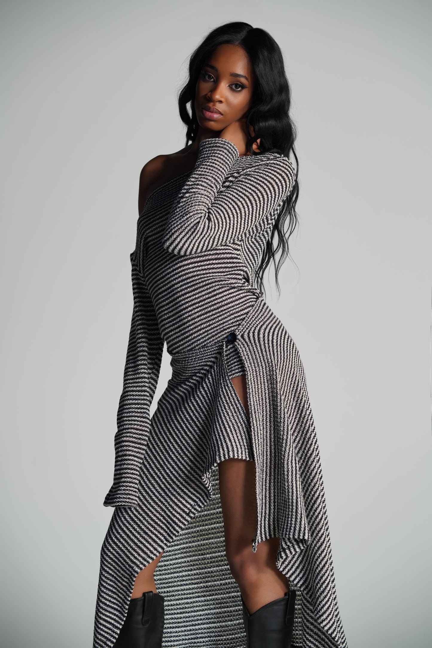Selena asymmetrical dress